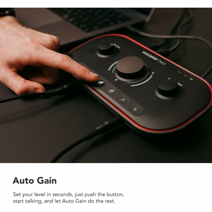 Focusrite Vocaster Two: USB-C Audio Interface