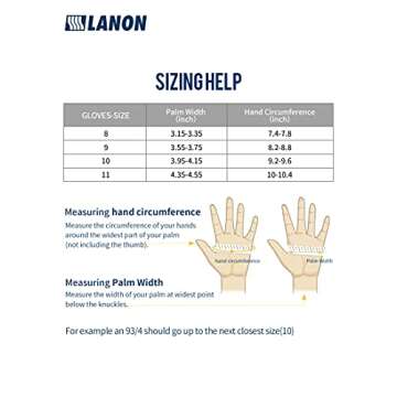 LANON Silicone Heat Resistant Cooking Gloves - Safe & Durable