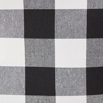 DII Buffalo Check Medium Storage Bin with Handles