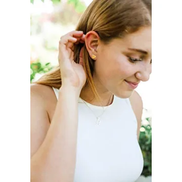 Lucky Feather Texas Shaped State Necklace 14K Gold-Dipped