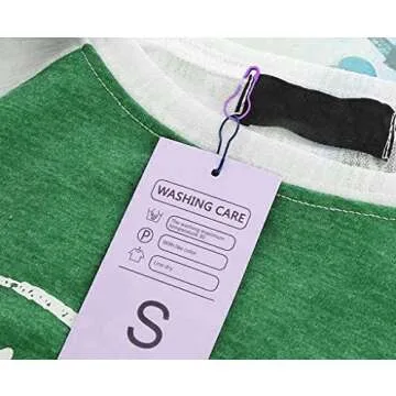 100 Pieces Metal Stitch Markers for Knitting, 0.87 Inch Colorful Bulb Stitch Markers, Assorted Pear Shaped Safety Pins for Crafting,Sewing Clothing and Crocheting.