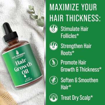 Hair Growth Oil for Healthy Scalp & Stronger Hair