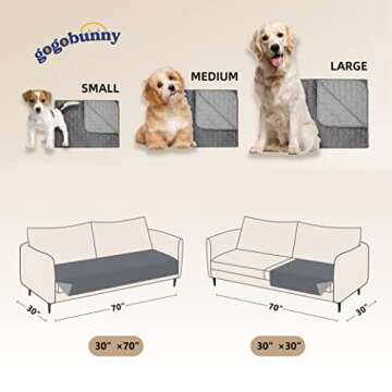 Gogobunny Waterproof Pet Blanket - Double Sided Protector
