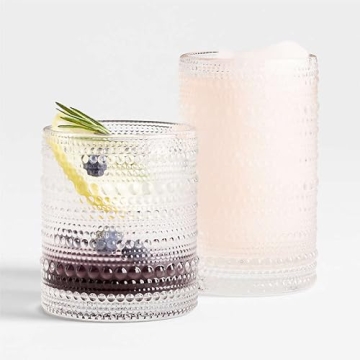 Stylish 8-Piece Glassware Set for Water, Beer, and More