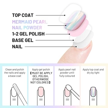 Ownest Iridescent Chrome Nail Powder for Stunning Nails