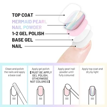 Ownest Iridescent Chrome Nail Powder for Stunning Nails