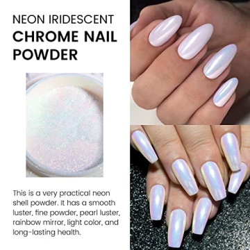 Ownest Iridescent Chrome Nail Powder for Stunning Nails