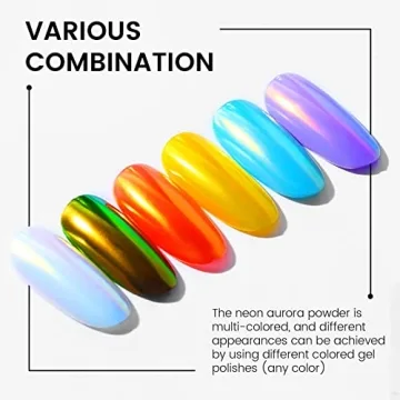 Ownest Iridescent Chrome Nail Powder for Stunning Nails