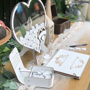 Homish Wedding Guest Book Alternative for Memorable Events