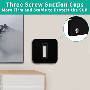 Yibracki Wall Mount for Sonos Sub Gen 3 Gen 2 Heavy Duty