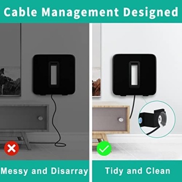 Yibracki Wall Mount for Sonos Sub Gen 3 Gen 2 Heavy Duty