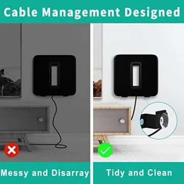 Yibracki Wall Mount for Sonos Sub Gen 3 Gen 2 Heavy Duty