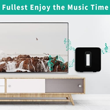 Yibracki Wall Mount for Sonos Sub Gen 3 Gen 2 Heavy Duty