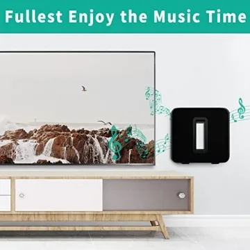 Yibracki Wall Mount for Sonos Sub Gen 3 Gen 2 Heavy Duty