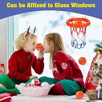 KSABVAIA Bath Basketball Hoop for Kids Ages 4-8