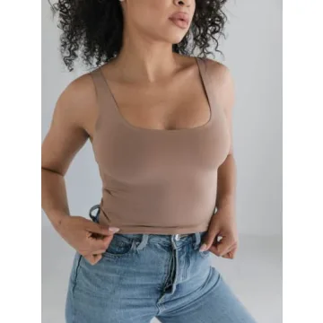 Almere Double-Lined Contour Tank Top Women Seamless Supportive