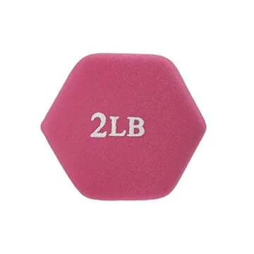 Sunny Health & Fitness Neoprene Dumbbell - 2 Lbs - Pair