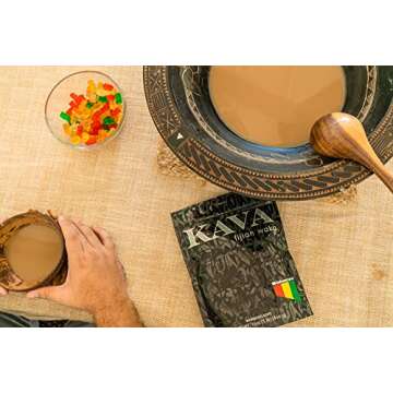 Wakacon Kava Waka Powder – Authentic, Noble Kava Root Powder from Fiji – Premium, Responsibly Sourced, 16 Oz