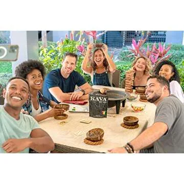 Wakacon Kava Waka Powder – Authentic, Noble Kava Root Powder from Fiji – Premium, Responsibly Sourced, 16 Oz