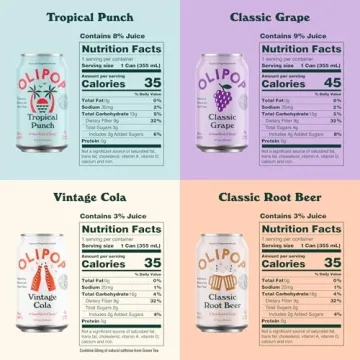 Olipop Prebiotic Soda Sampler Variety Pack for Health