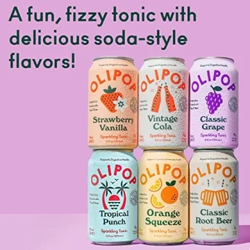 Olipop Prebiotic Soda Sampler Variety Pack for Health