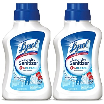 Lysol Laundry Sanitizer: 0% Bleach, Fresh Crisp Linen