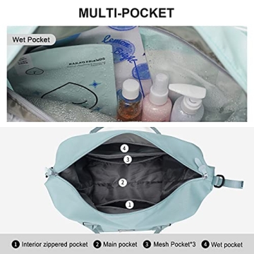 Stylish Travel Duffel Bag for Gym and Weekend Getaways