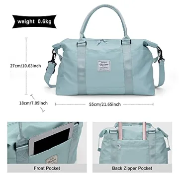 Stylish Travel Duffel Bag for Gym and Weekend Getaways