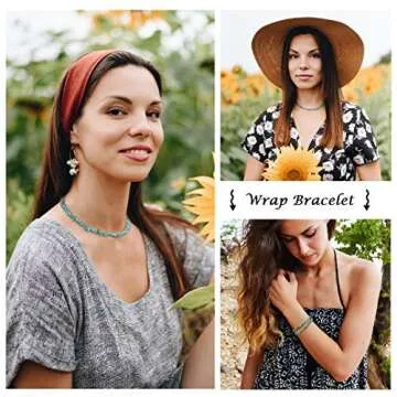 Genuine Turquoise Choker Necklace - Blue Howlite Chip Beads