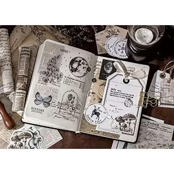 Knaid Vintage Scrapbook Supplies for Creative Journals