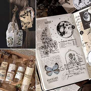 Knaid Vintage Scrapbook Supplies for Creative Journals