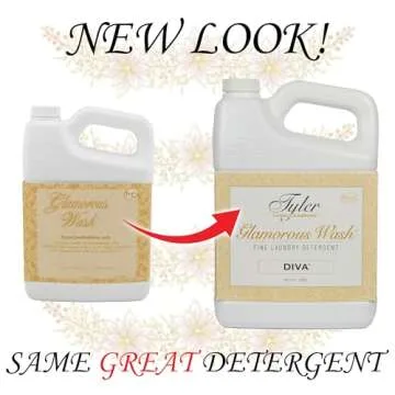 Tyler DIVA Glamorous Wash Laundry Detergent- 64 oz. - With Stain Remover Pen - DIVA Wash Liquid Dete...