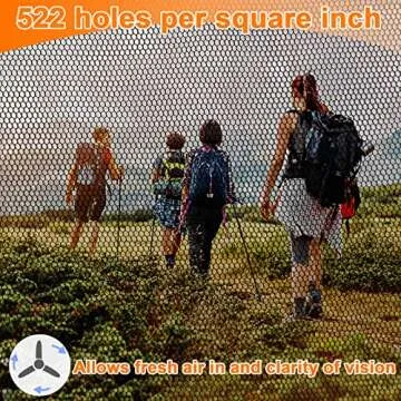 Benvo Mosquito Head Net Mesh, Face Neck Fly Netting Hood from Bugs Gnats Noseeums Screen Net for Any Outdoor Lover- with Carry Bags Fits Most Sizes of Hats Caps (2pcs, Black, Updated Big Net)