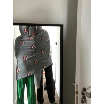 Funny Couples Pajamas - Popcorn Hoodies with Pockets