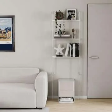 Sumerflos 3 Tier Over The Toilet Storage Shelf for Modern Homes