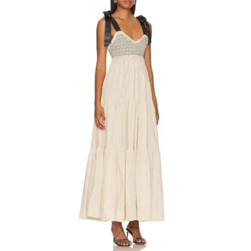 Women's Abstract Print Summer Slip Dress V-Neck Sleeveless