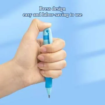 M&G Mechanical Pencil Set, 2mm Mechanical Pencil, With Eraser Refill and Sharpener, School Supplies, Drawing Pencils, Sketching Pencils，Aesthetic Mechanical Pencils for Writing (Blue)