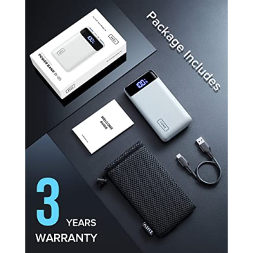 INIU 22.5W Fast Charging 20000mAh Power Bank with LED Display