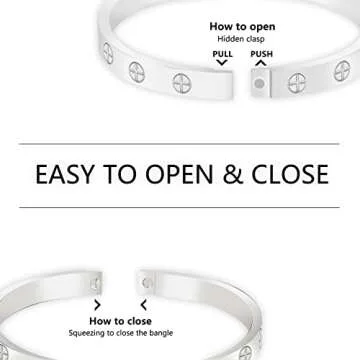 FOLOOTY Cubic Zirconia Bracelet - 18K Gold Plated