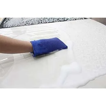 Clay Mitt, AutoCare Fine Grade Clay Bar Mitt Surface Prep Mitt Finish Clay Bar Mitt Wash Mitt Clay Eraser Mitt for Car Detailing Clay Bar Alternative Novel Detailing Tool & Kit, Creative Gift-1 Pack