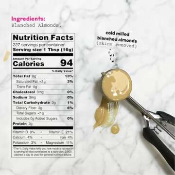 Almond Milk Unsweetened Plain Concentrate by JOI - 60 Quarts - Vegan, Kosher, Shelf Stable, Keto-Friendly, Dairy Free, & Fat Free Milk - Almond Milk Powder Substitute, Coffee & Plant Milk Creamer