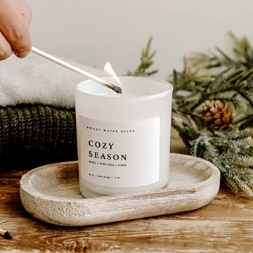 Sweet Water Decor Cozy Season Soy Candles for Home