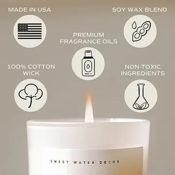 Sweet Water Decor Cozy Season Soy Candles for Home