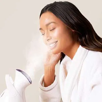 Plum Beauty Facial Steamer: Deep Cleaning and Hydration for Home Spa & Sinus Relief