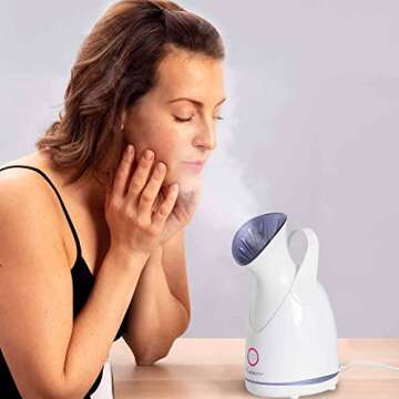 Plum Beauty Facial Steamer for Deep Cleaning and Hydration
