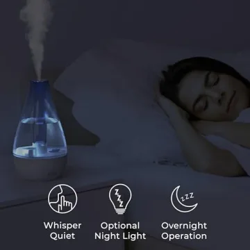 Pure Enrichment MistAire Ultrasonic Humidifier for Small Spaces