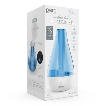 Pure Enrichment MistAire Ultrasonic Humidifier for Small Spaces
