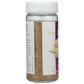 Gomasio - Organic Sesame Seeds & Sea Salt Duo Pack for Flavor Enthusiasts