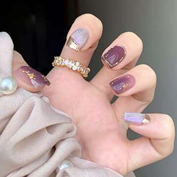 Stunning Chrome Nail Powder Palette for Dazzling Art