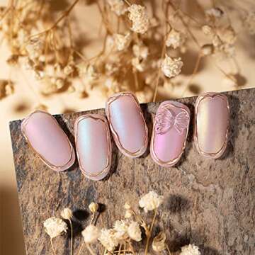 Stunning Chrome Nail Powder Palette for Dazzling Art